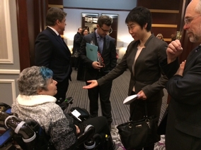 Premier entretien avec Mme Fang Liu, secrétaire générale de l'Organisation de l'aviation civile internationale (OACI)