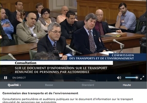 Vidéo de la présentation de Kéroul à la Commission des transports et l'environnement