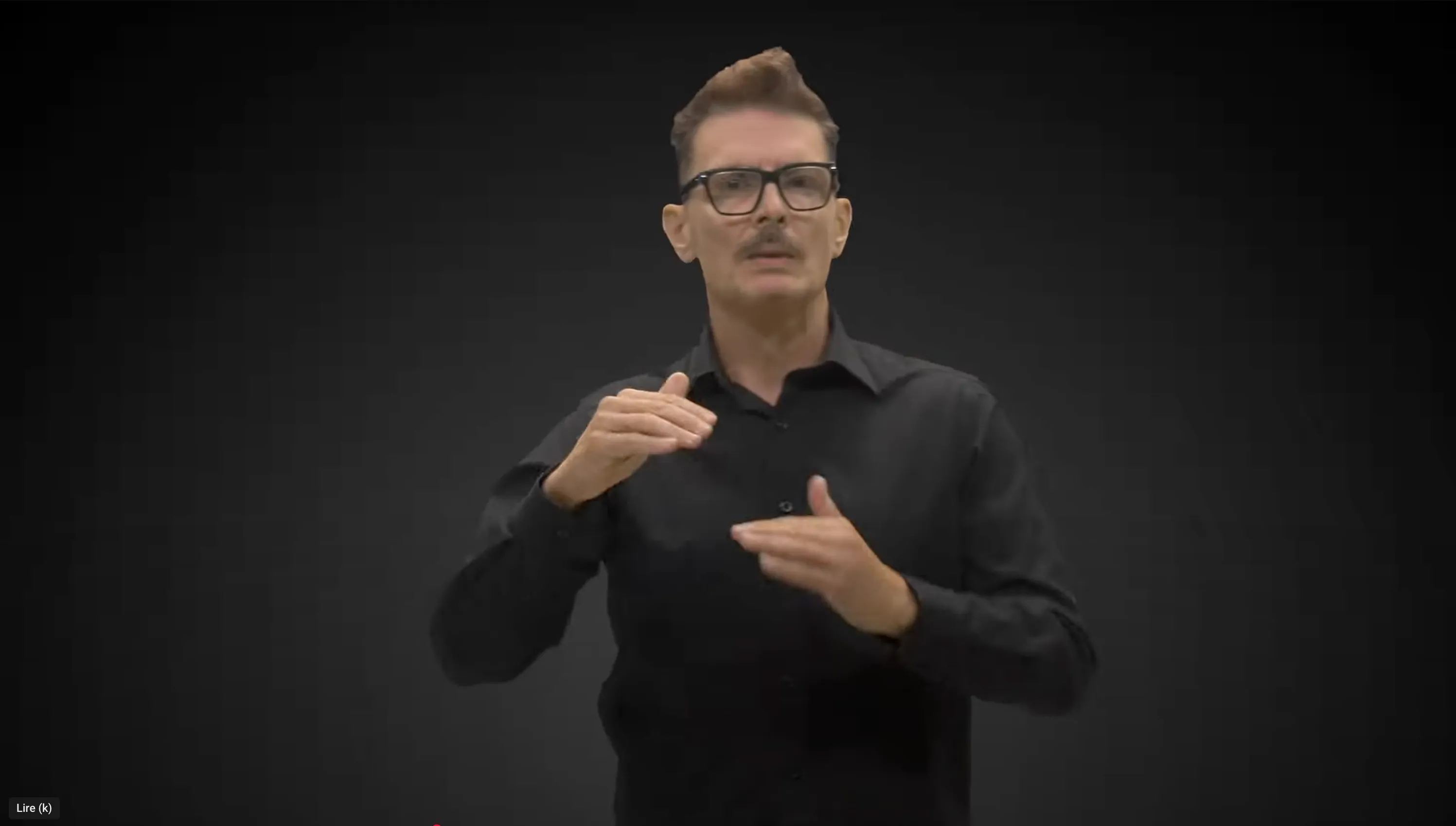 Presentation in Quebec Sign Language (LSQ) by Ex æquo - Oxili