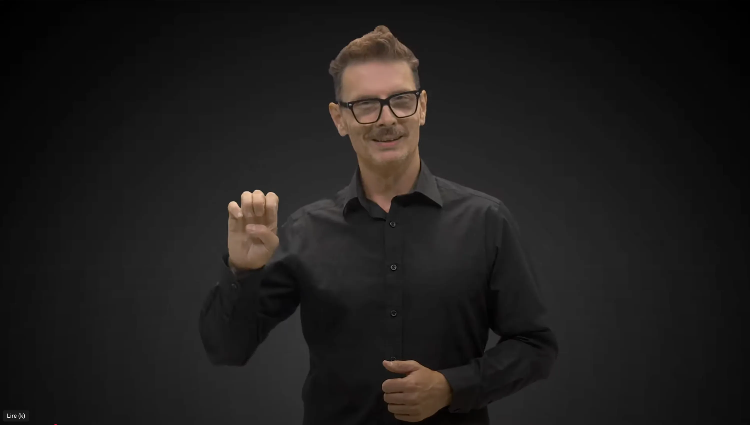 Presentation in Quebec Sign Language (LSQ) by Handi'TourGuide
