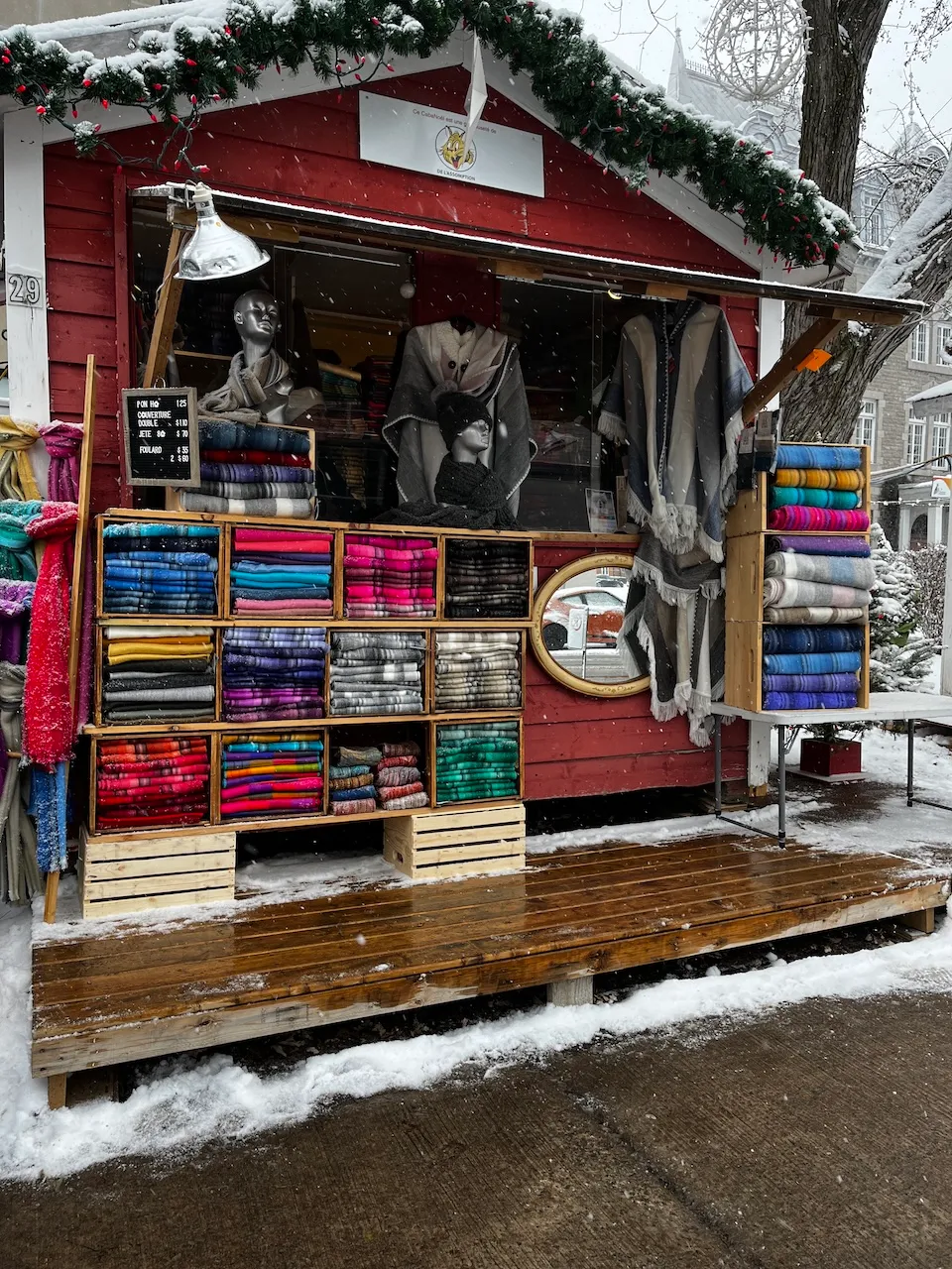 Outdoor kiosk - not accessible