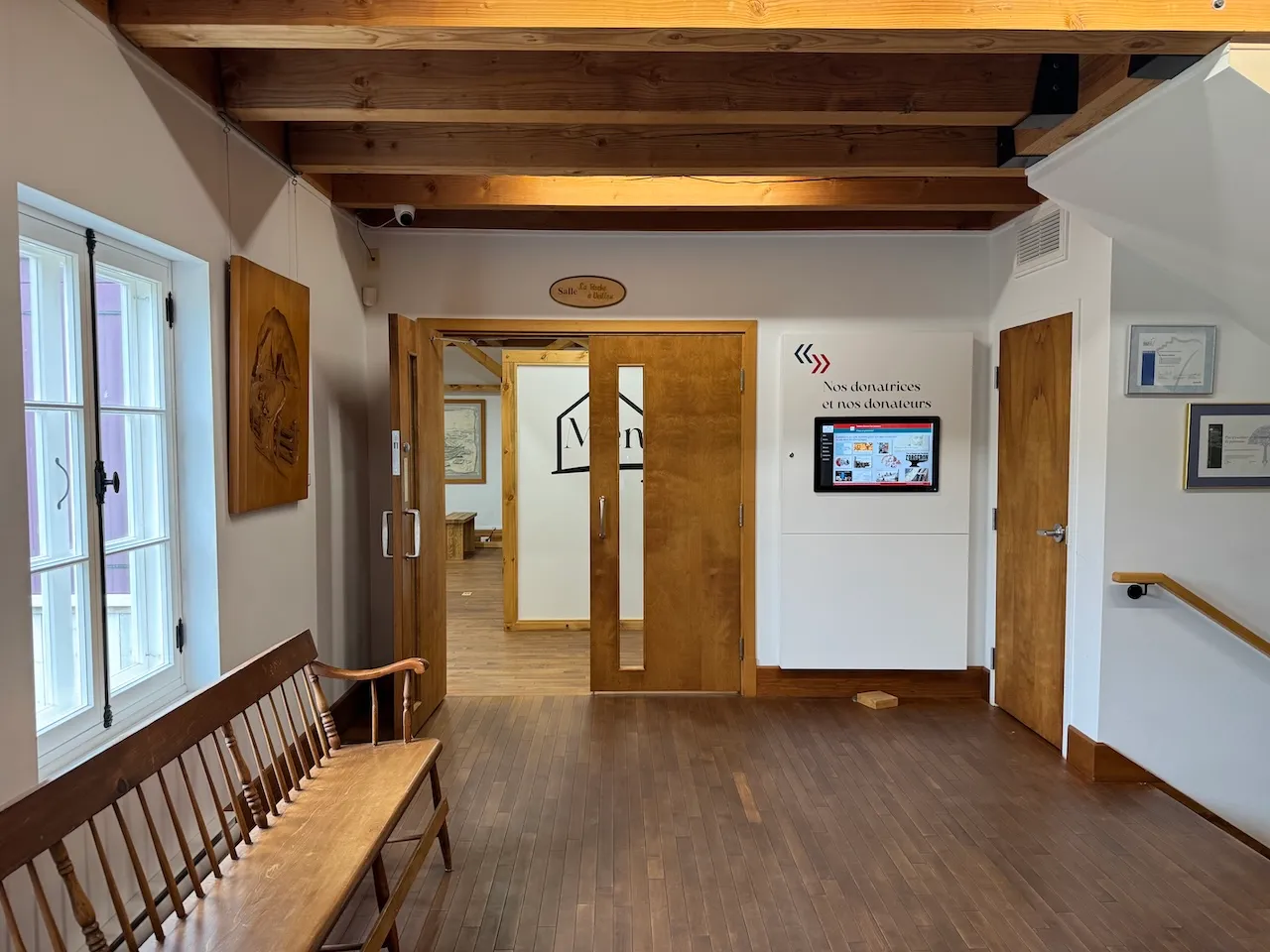 Access to the exhibition - Ground floor