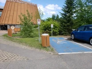 Reserved parking space