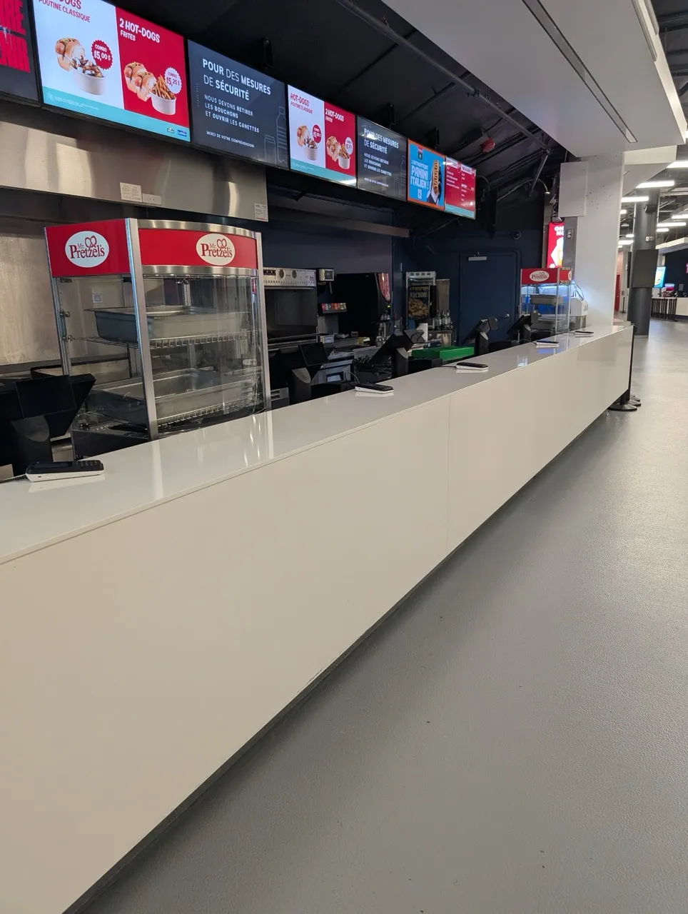 Comptoir de nourriture