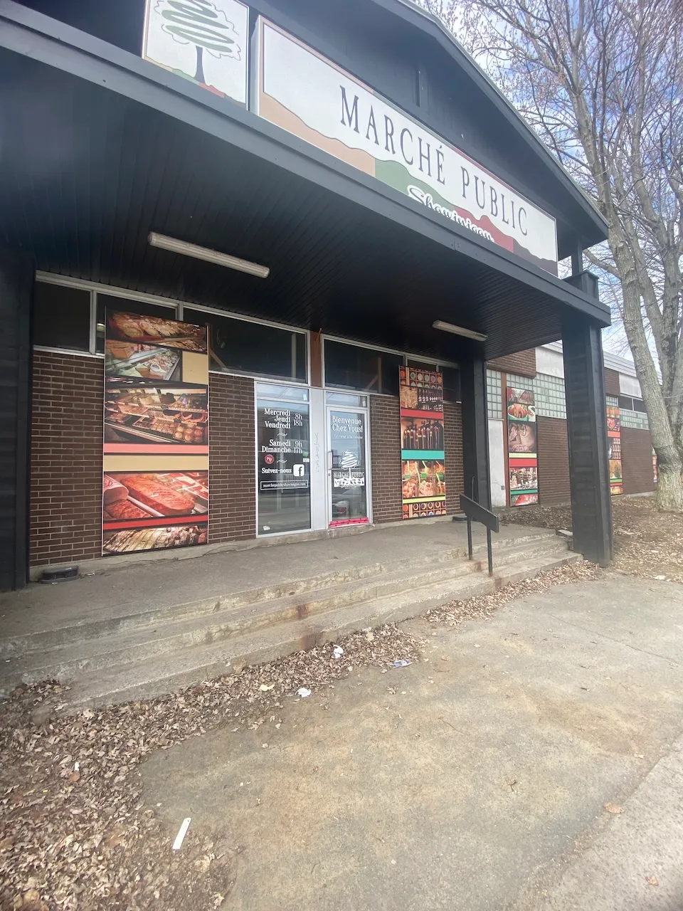 Side entrance