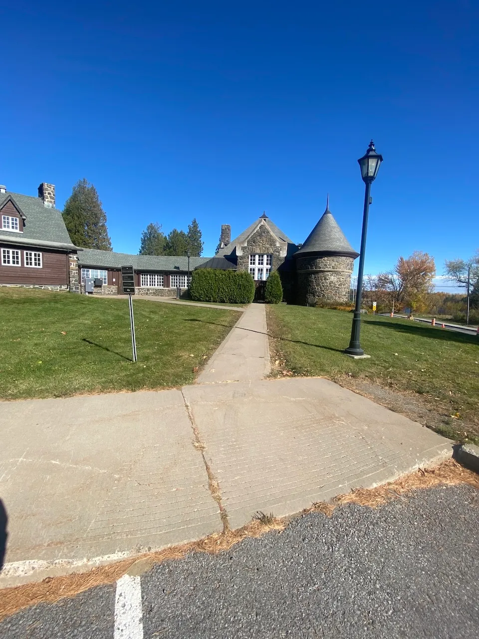 Pathway to the entrance