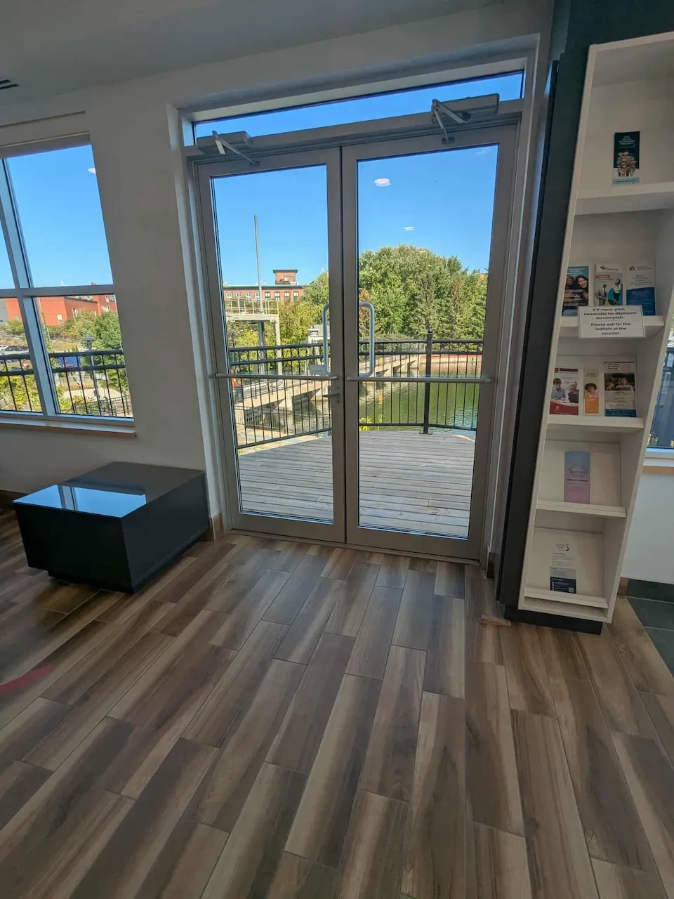 Door leading to the balcony