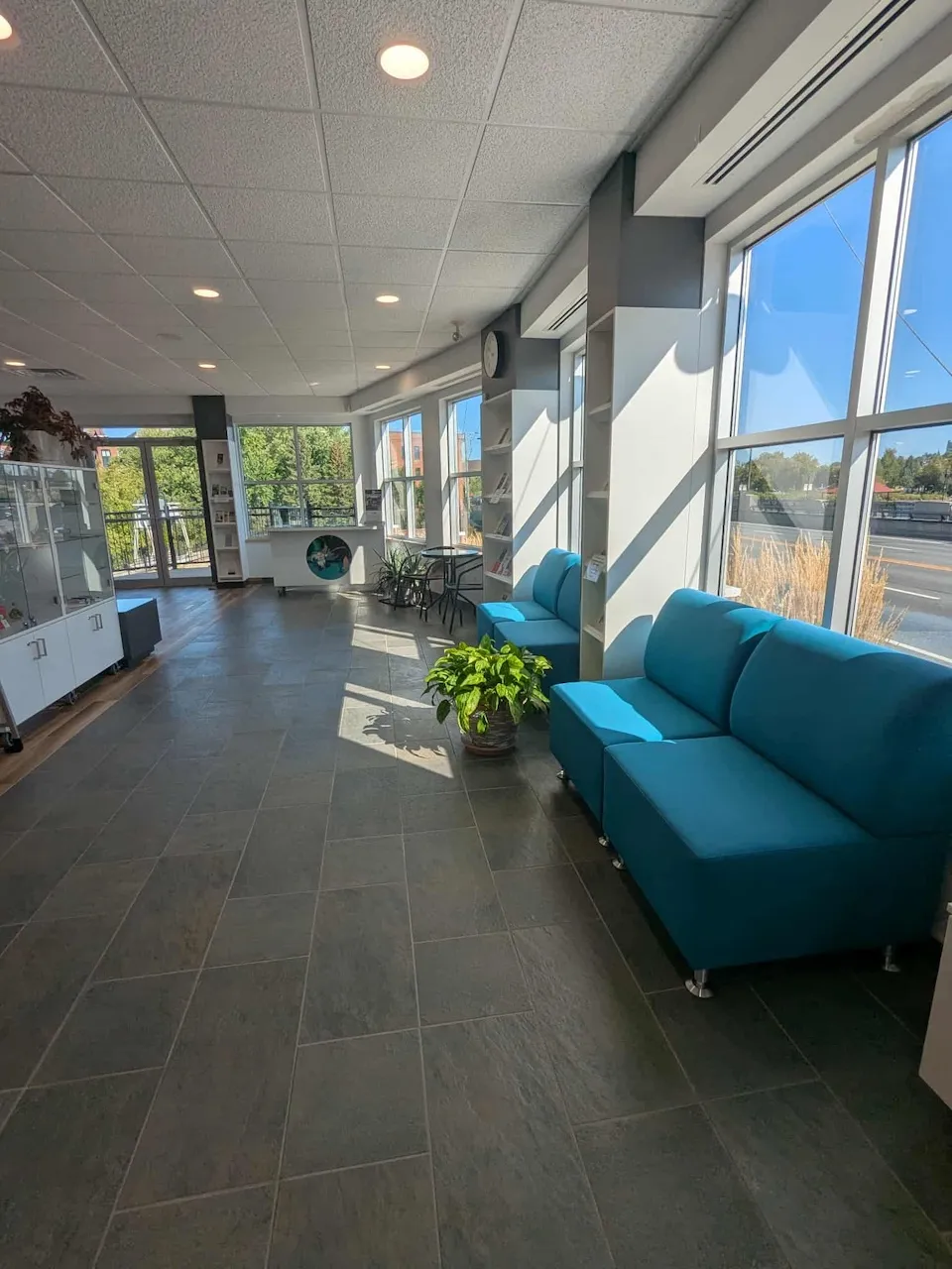 Inside the establishment