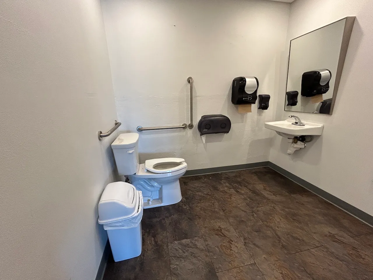 Reception Building - Accessible restroom located on the 2nd floor