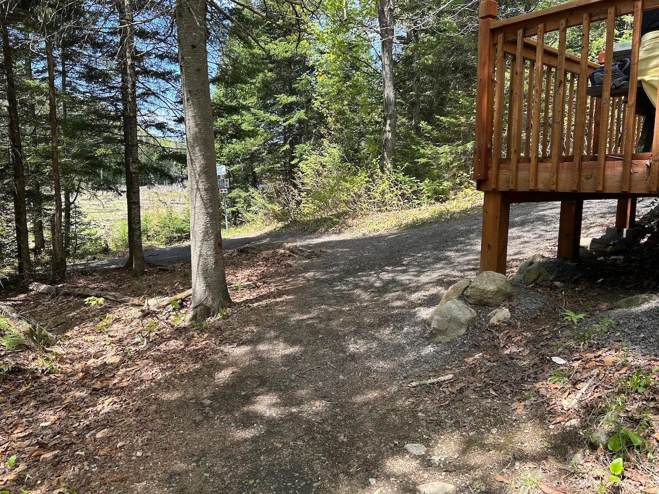 Path leading to the Amigo Lake overlook