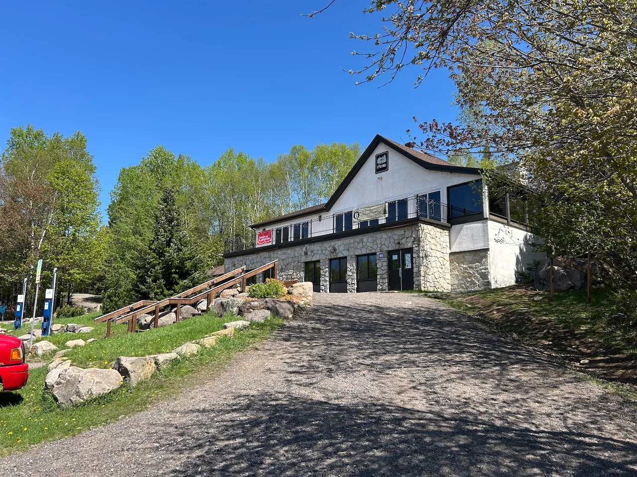 Reception building