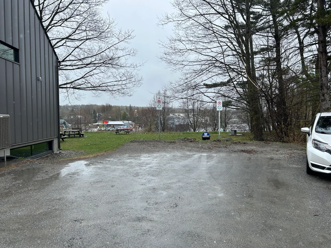 Reserved parking spaces