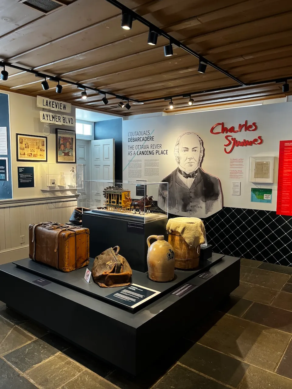 Salle d'exposition