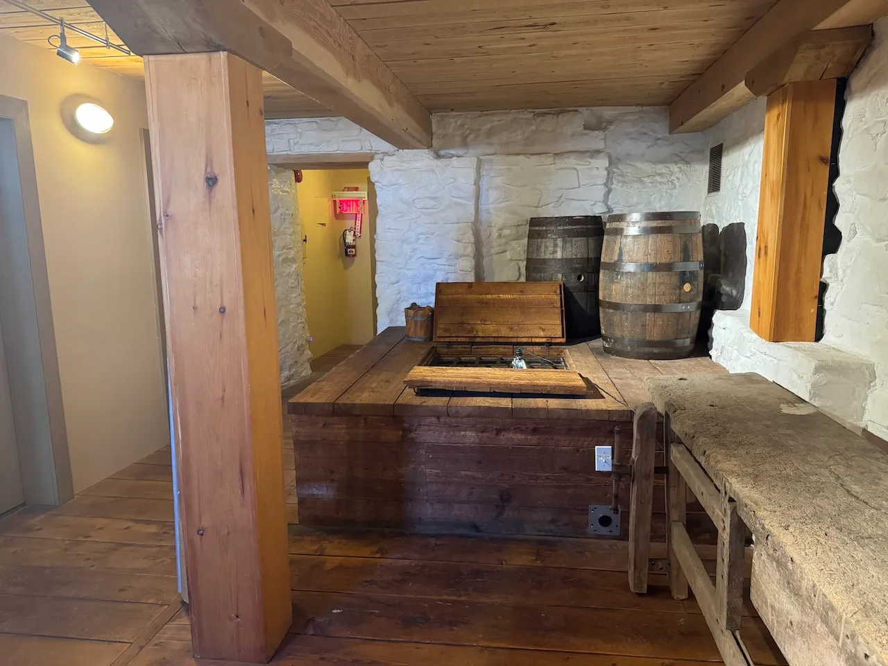 Exhibition in the basement