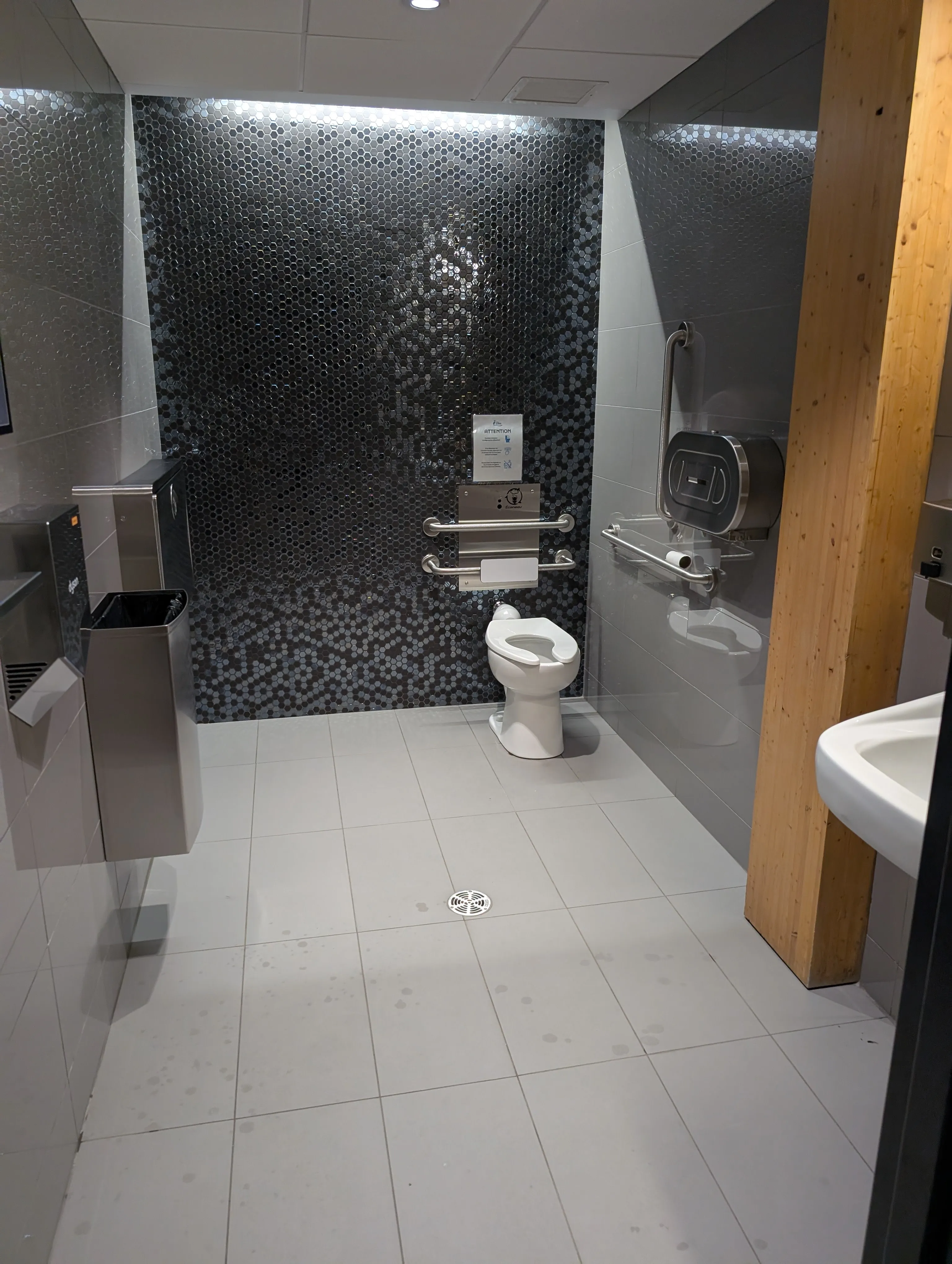 Main restroom