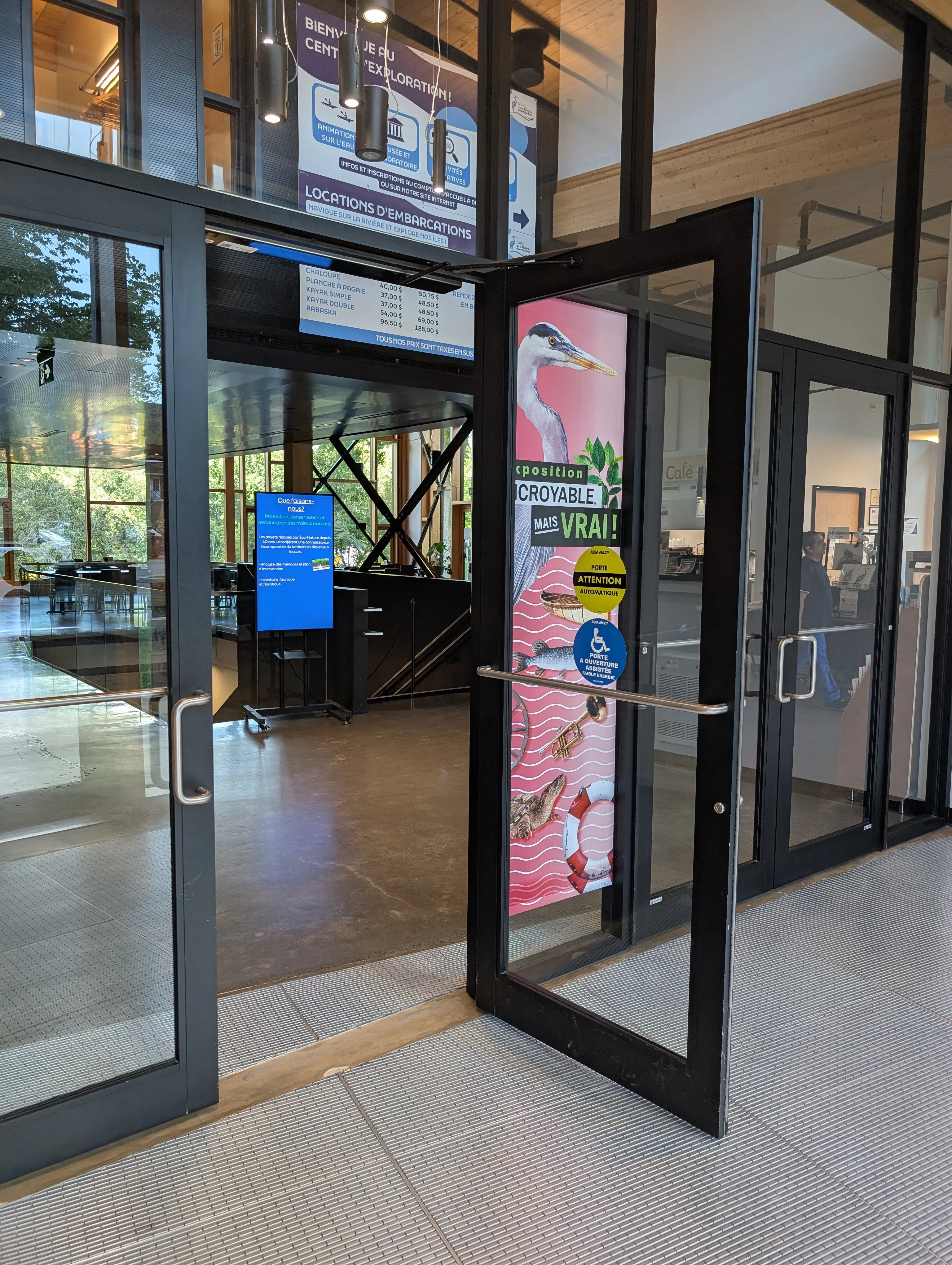Vestibule and second entrance door
