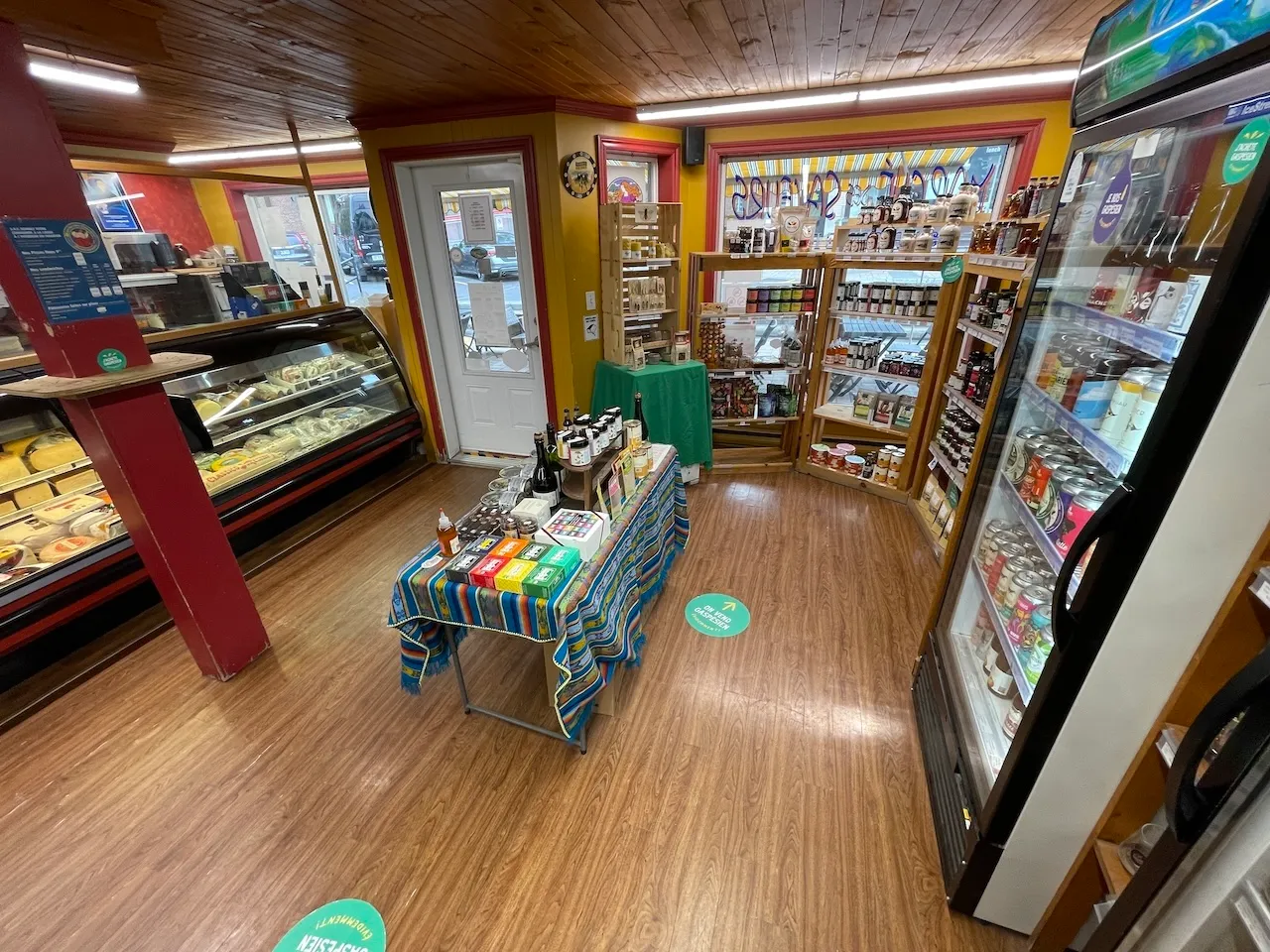 Intérieur du marché