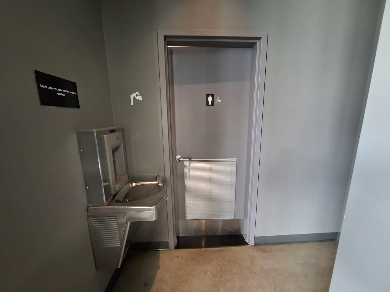 Ground floor - Washrooms - Men