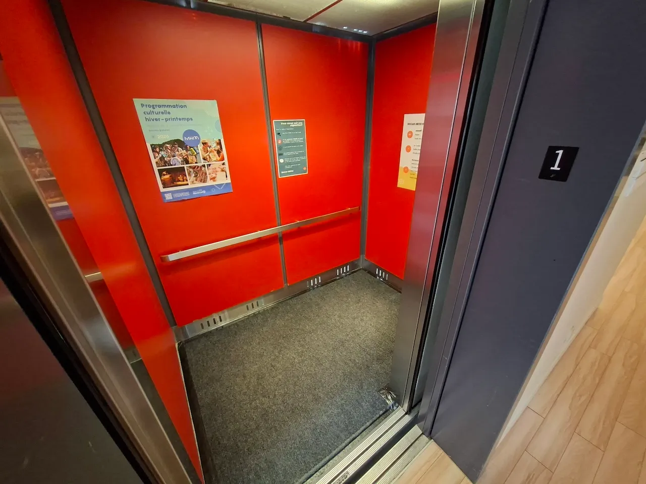 Elevator - Access to Floor 1