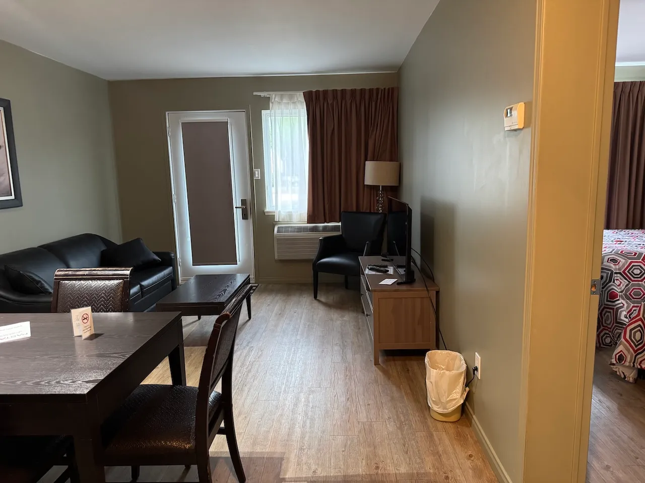 Room 108 - Living room and dining room