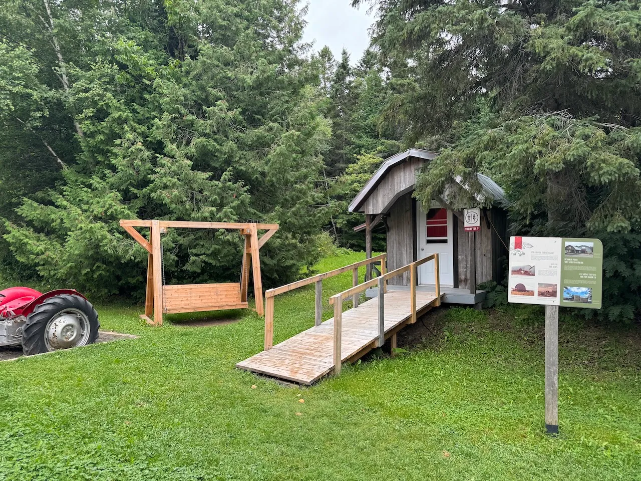 Accès aux toilettes
