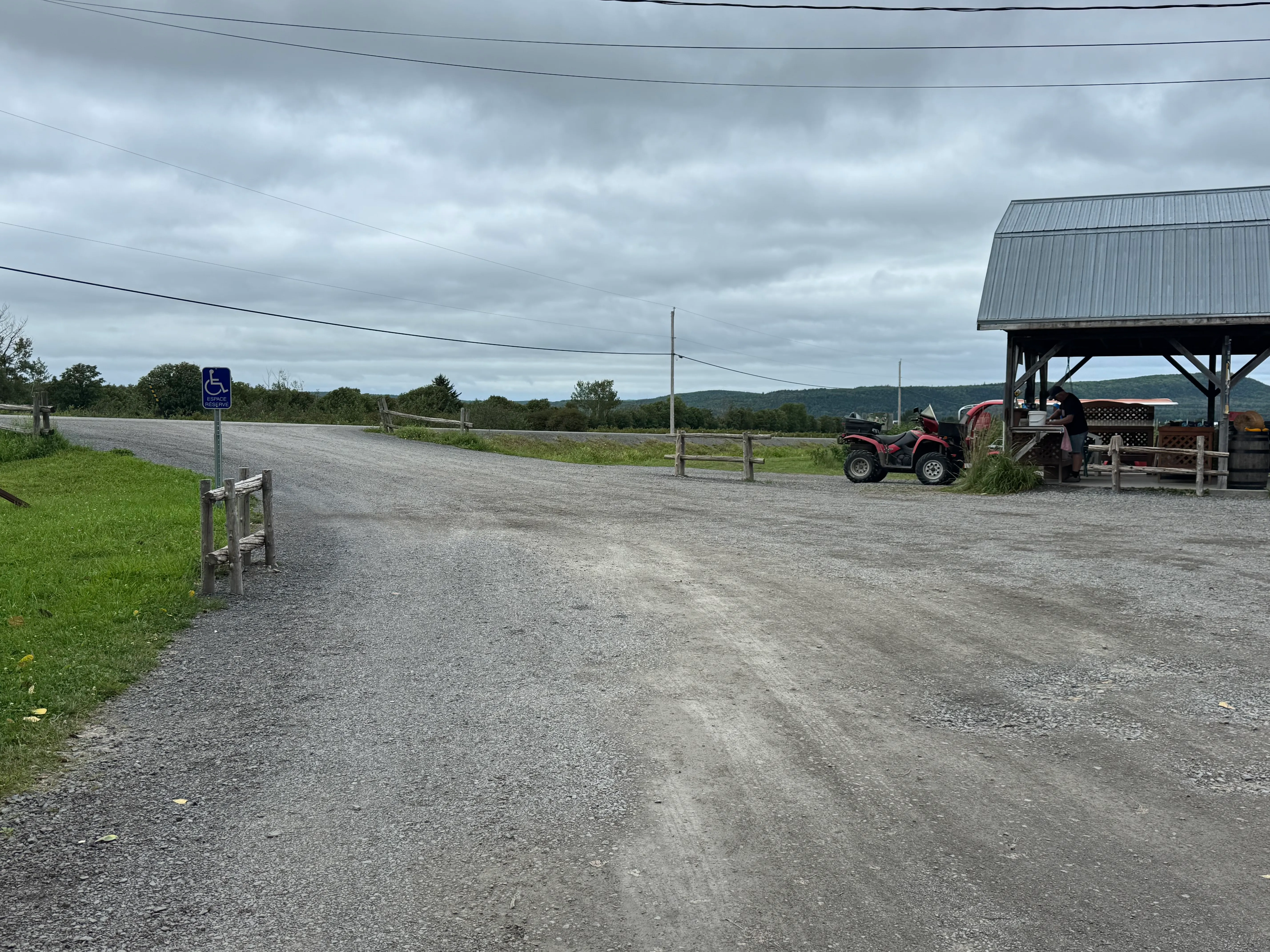 Espace de stationnement réservé - Près de la boutique