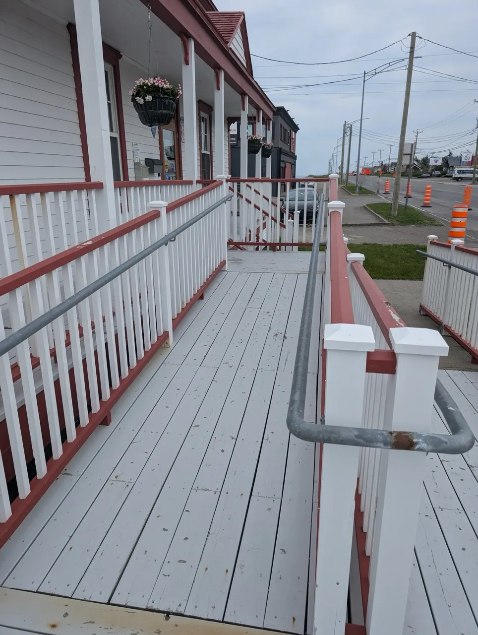 Access ramp - second section