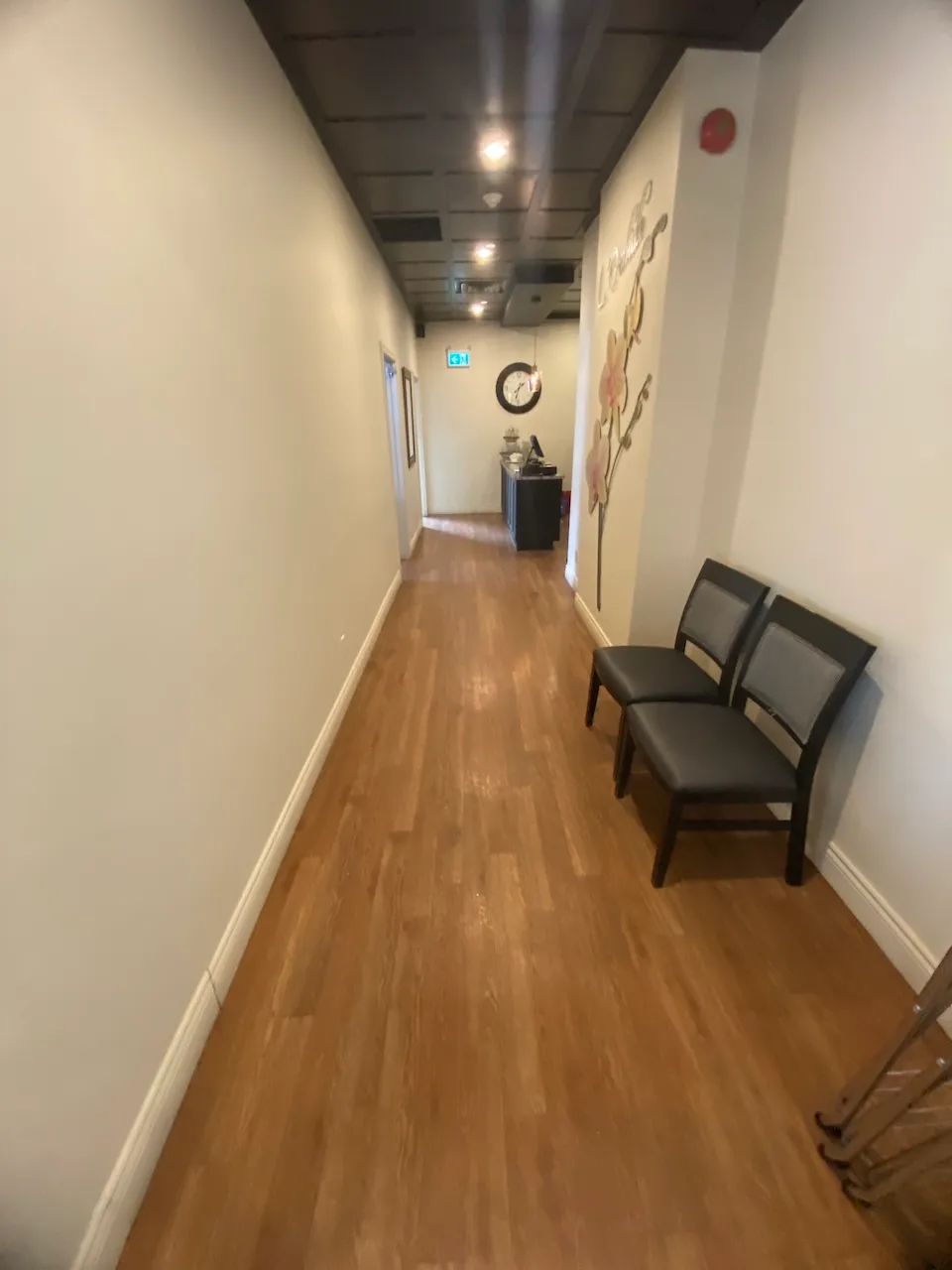 Allée vers le restaurant