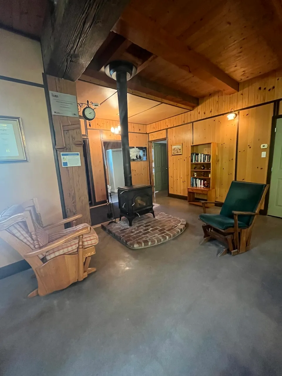 Eco-Cabin - Living room