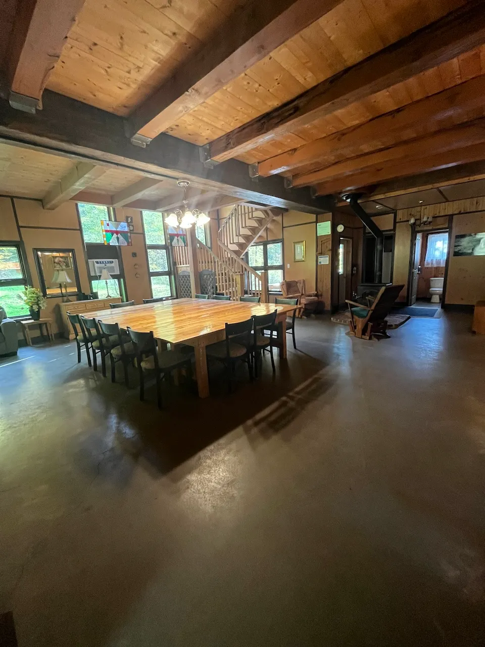 Eco-Chalet - dining room