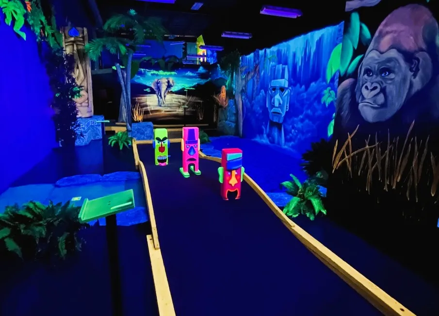 Mini-golf - parcours
