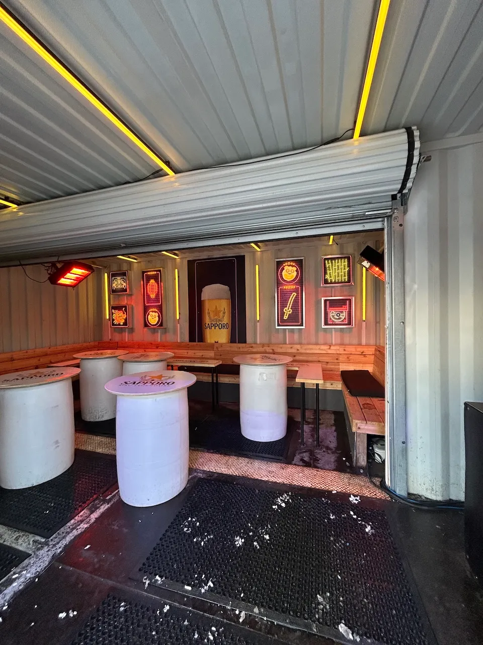 Zone réservée - bar