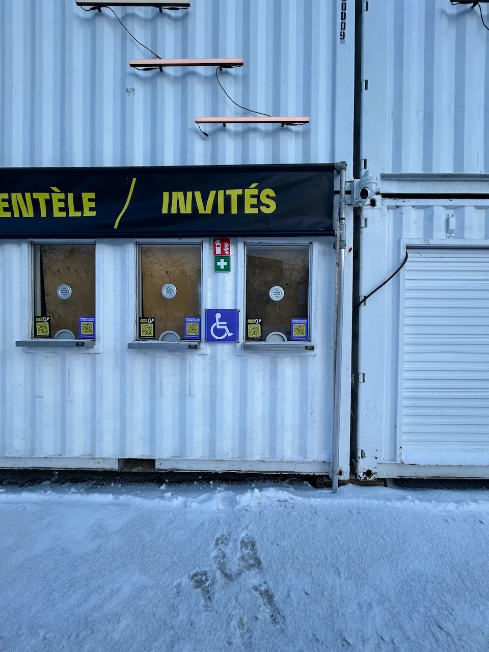 Comptoir du service à la clientèle