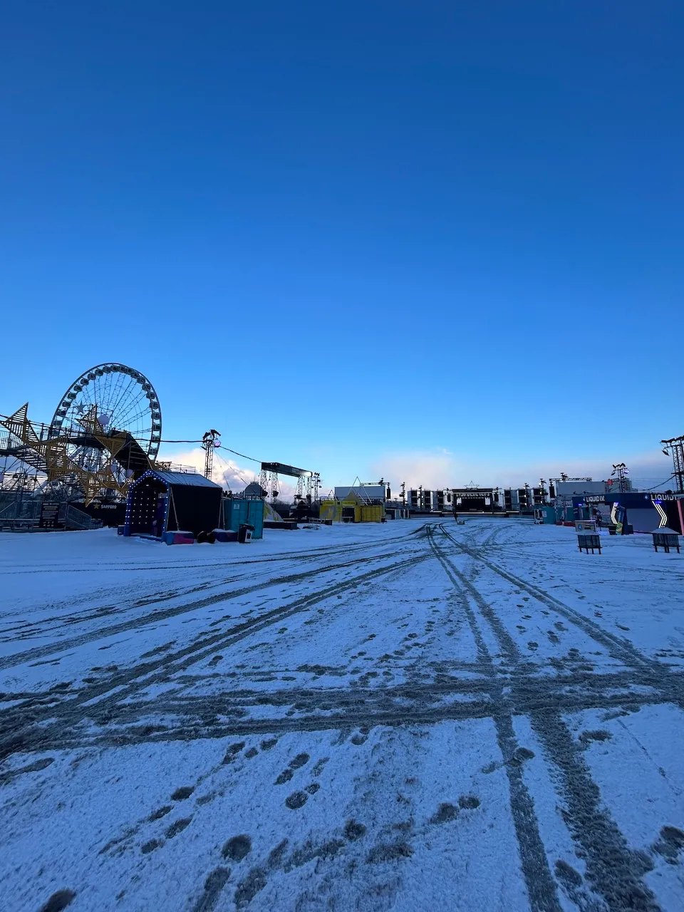Vue d'ensemble du site