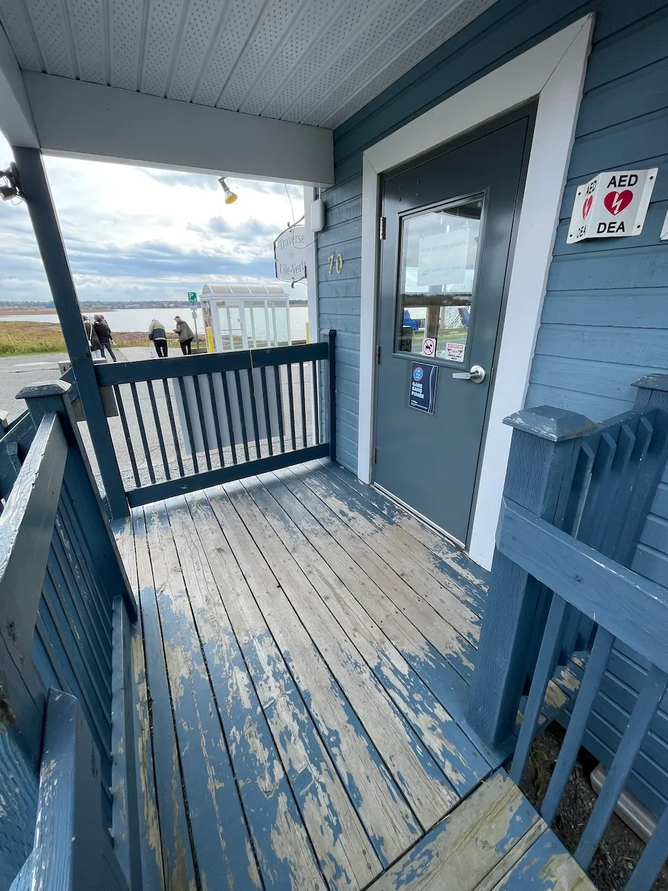 Isle-Verte River Terminal - Entrance