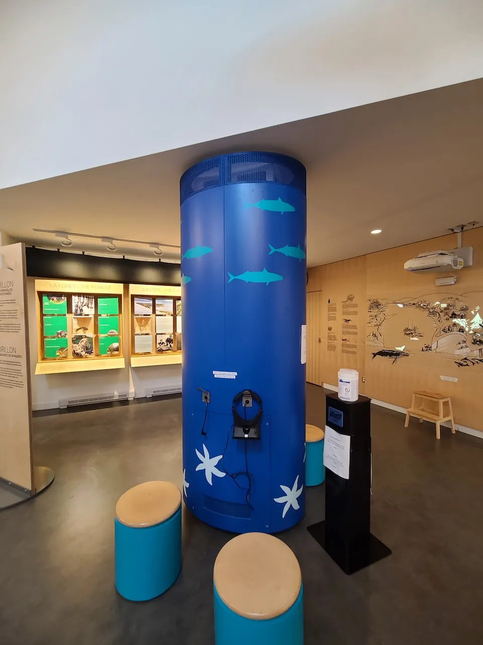 Salle d'exposition - exposition interactif
