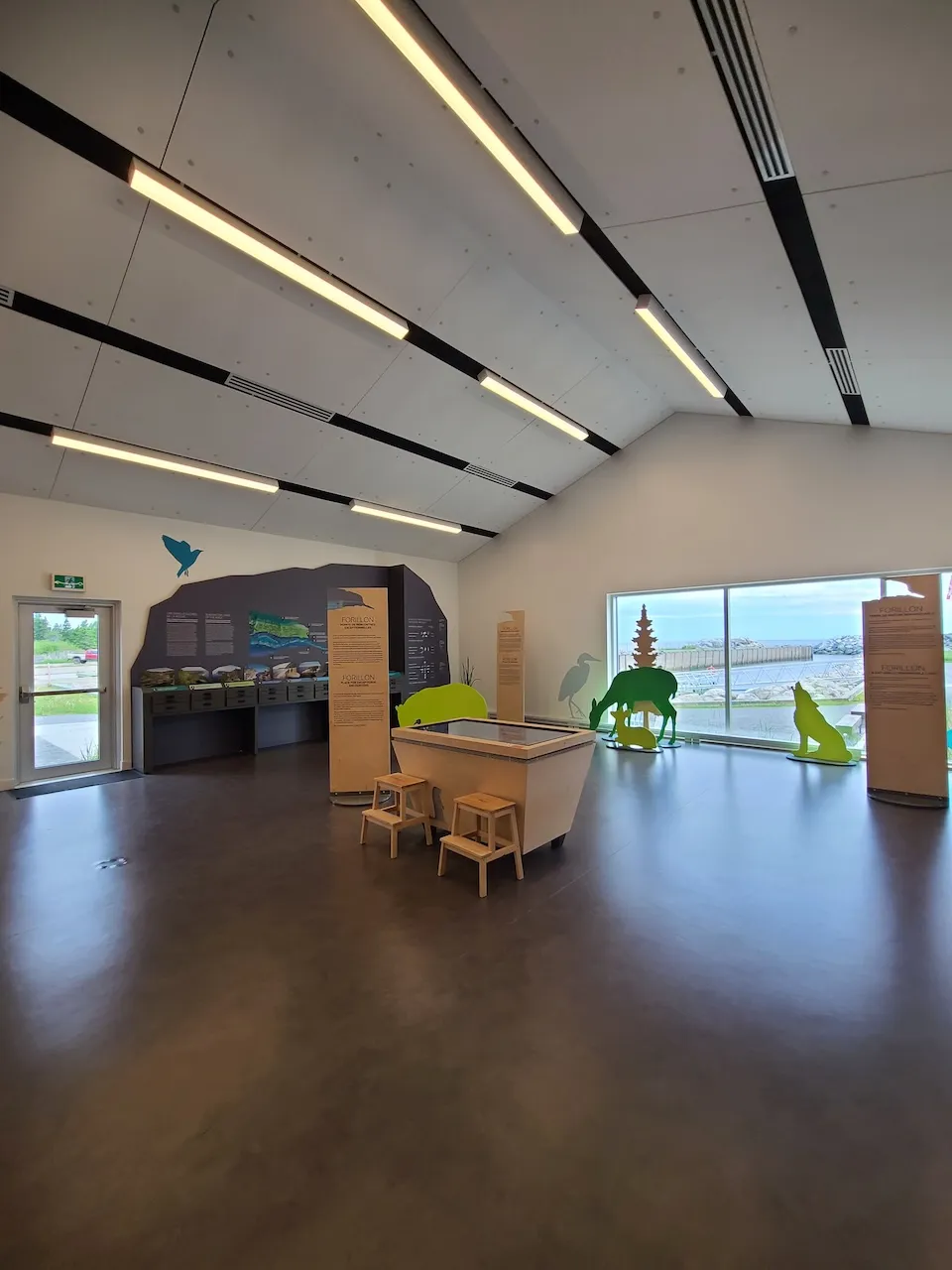 Salle d'exposition
