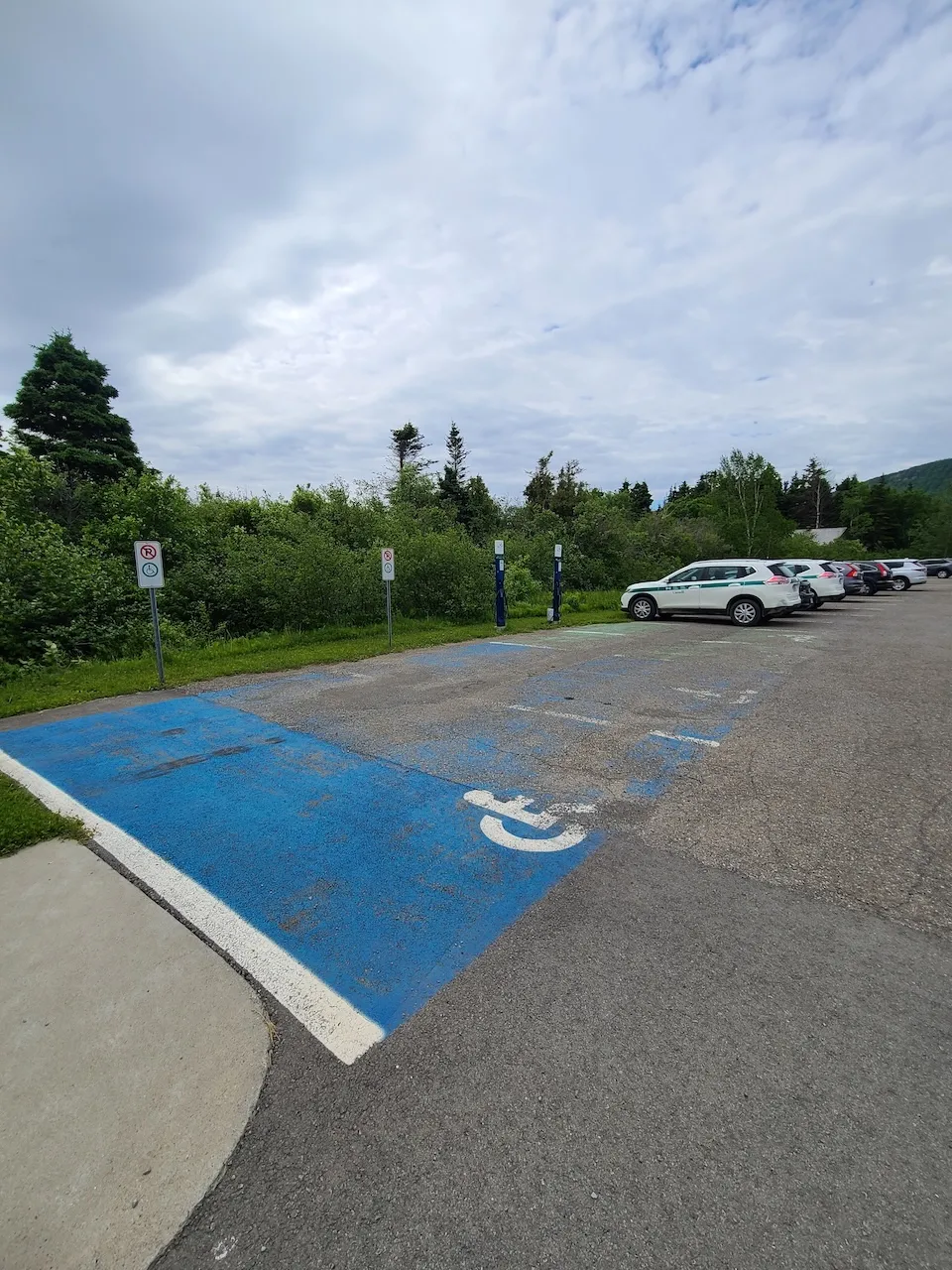 Stationnements accessibles