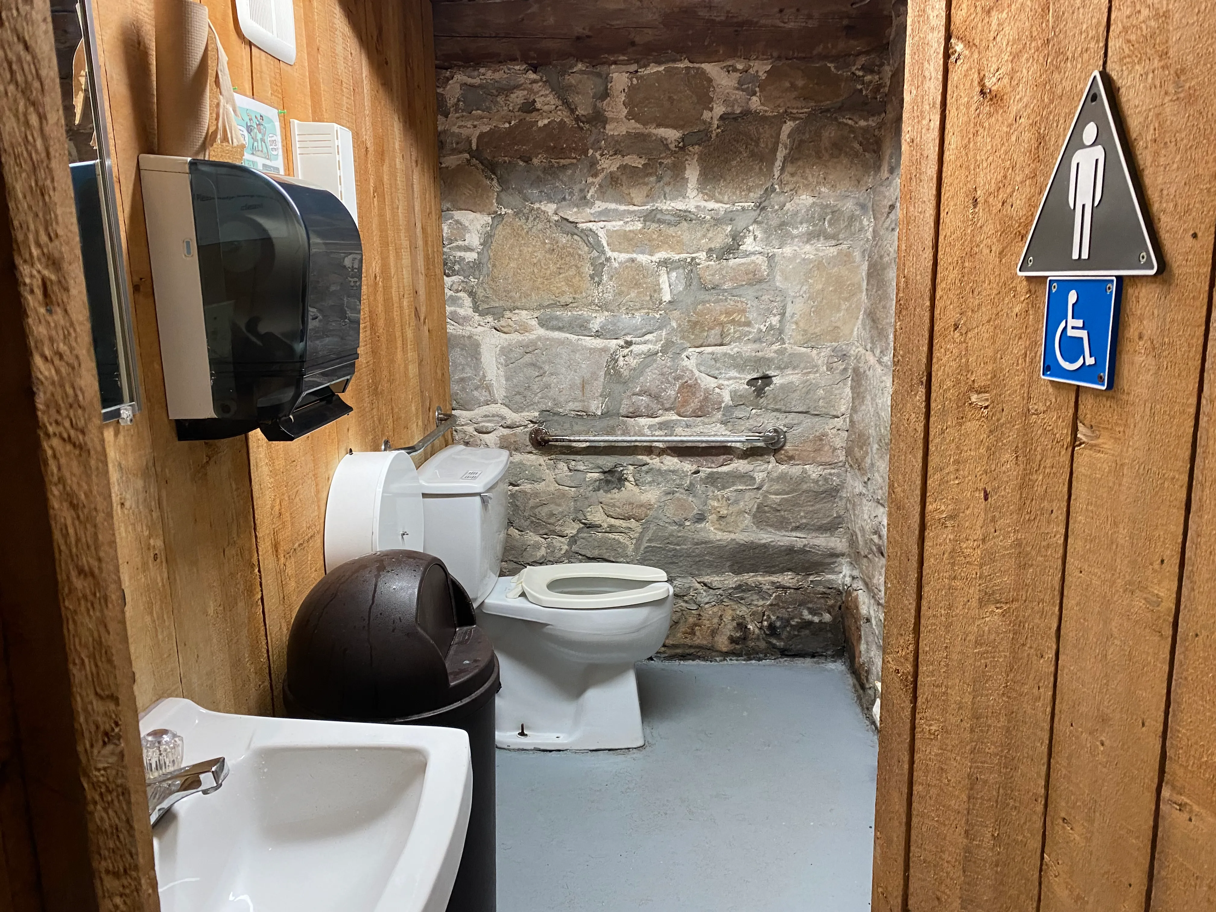 Salle de toilette homme