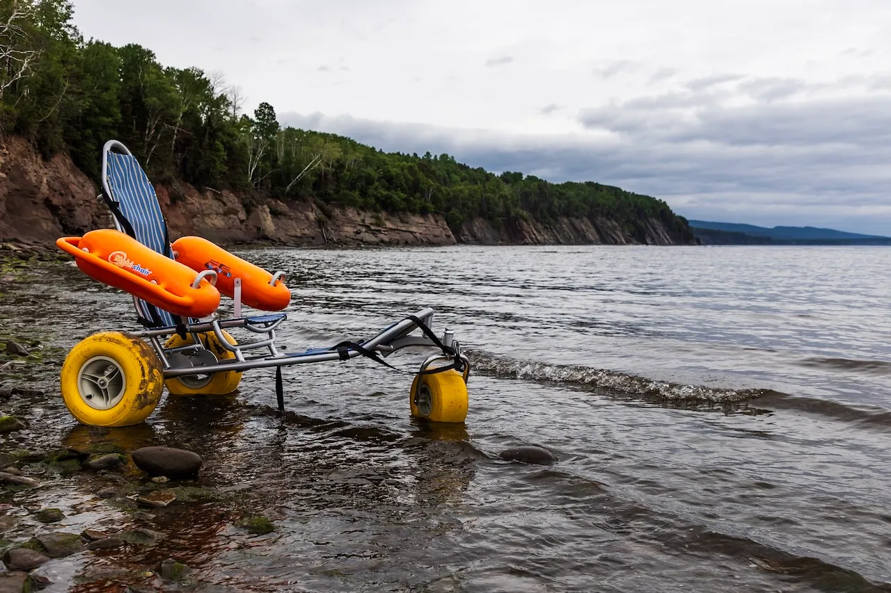 Mobi-Chair disponible sur demande (Source : Parcs Canada)