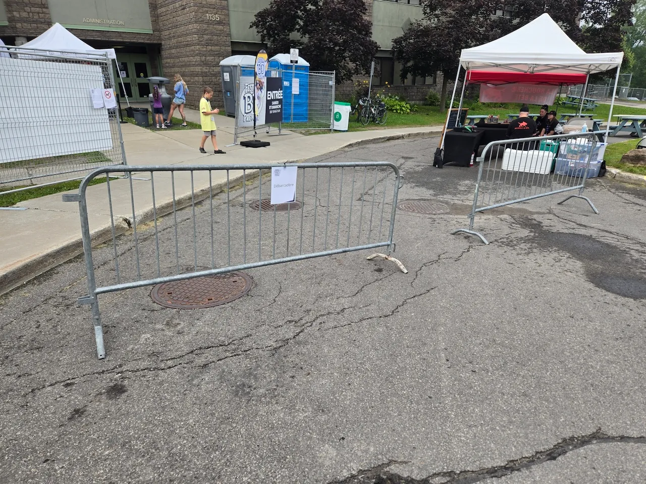 Official vehicle drop-off point