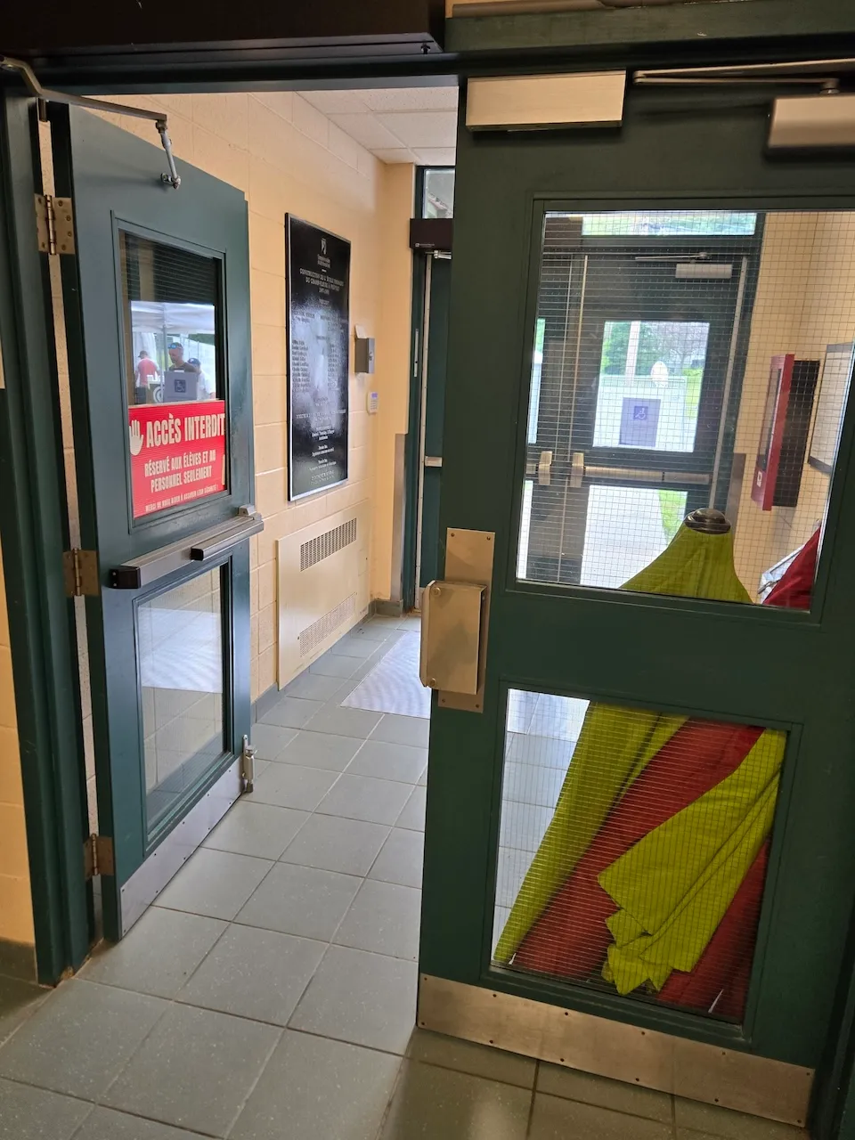 School entrance