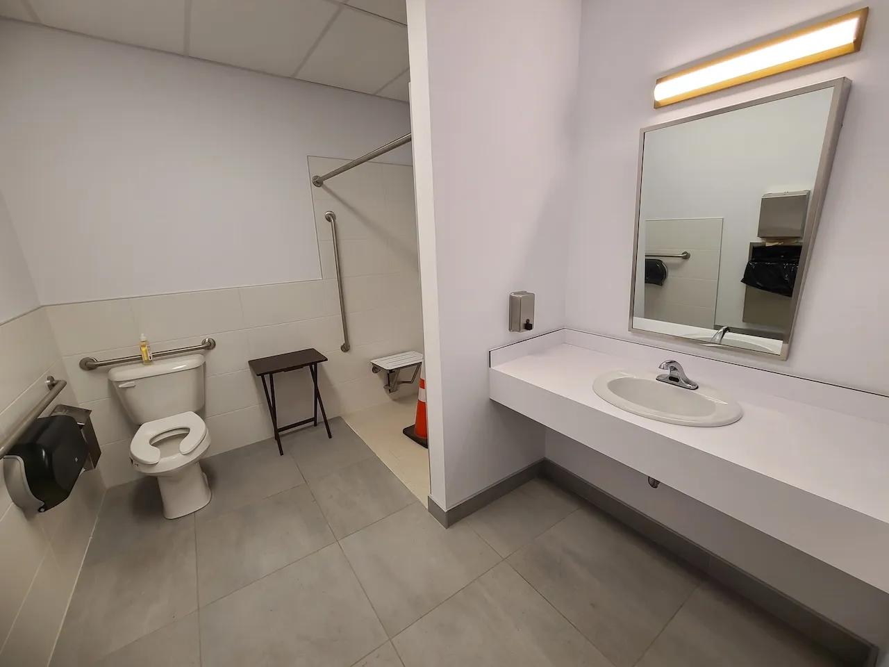 Shared bathroom