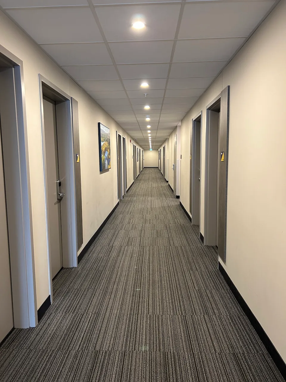 Hallway leading to the bedrooms