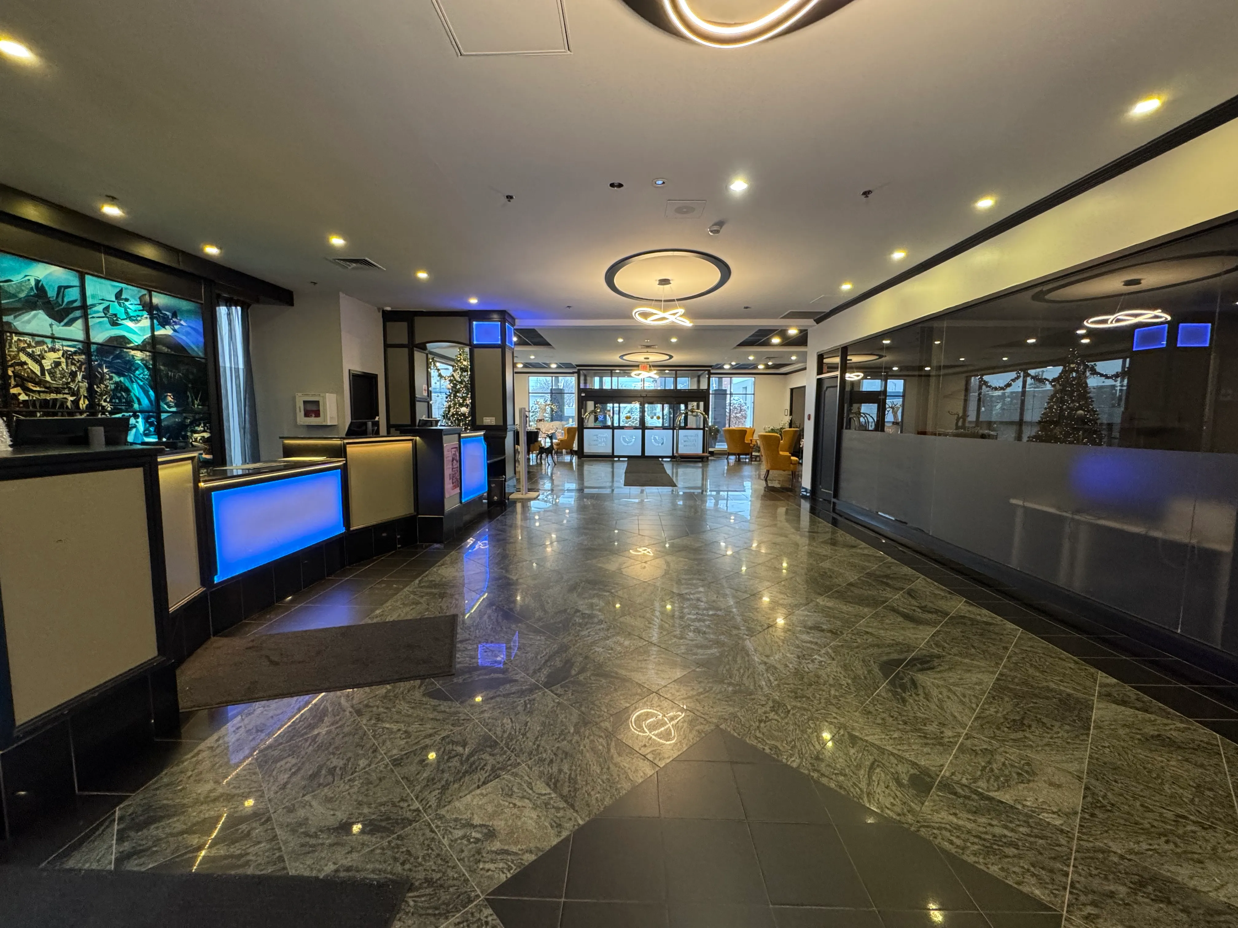 Comptoir de réception