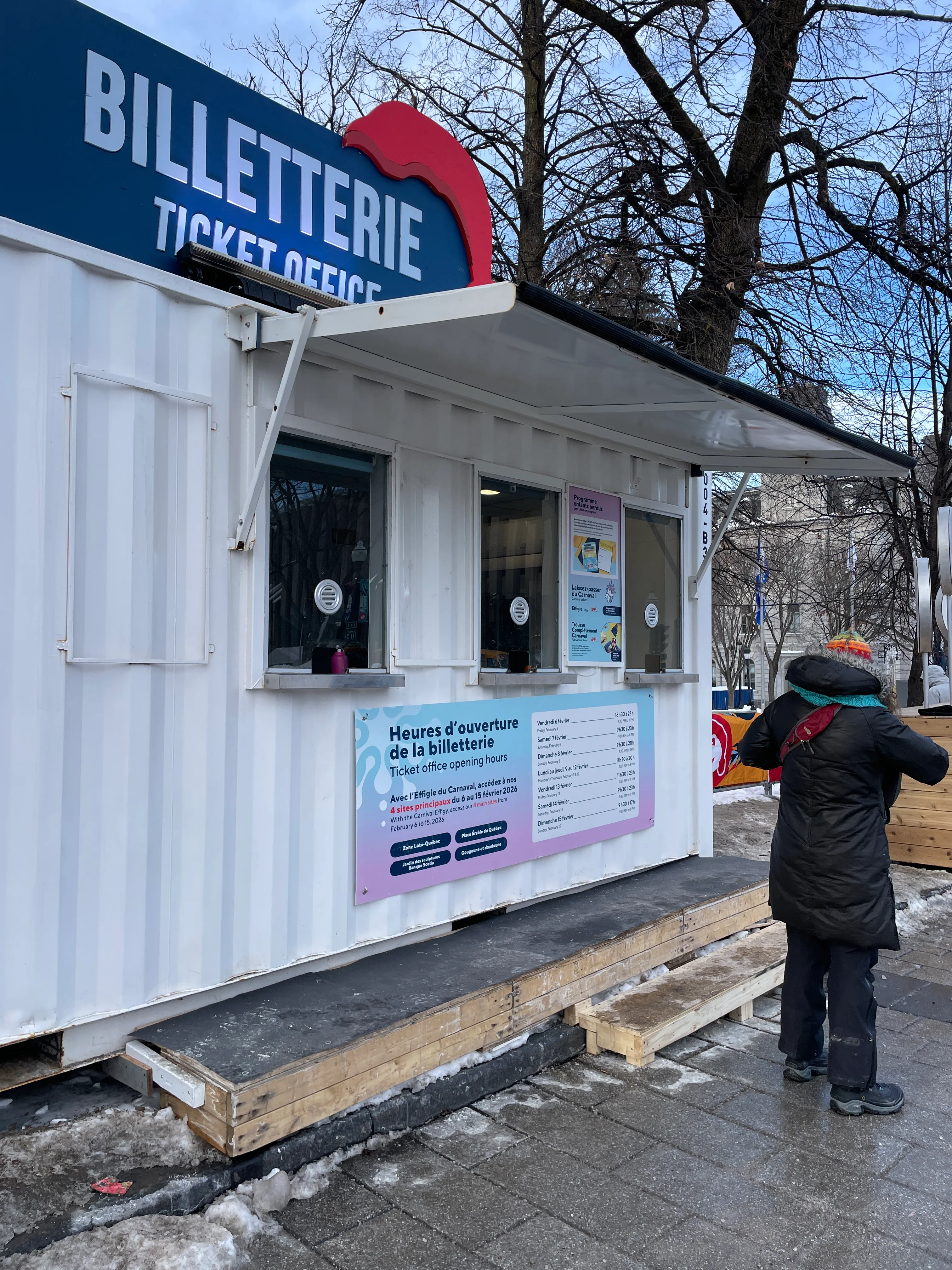 Billetterie - Grande Allée