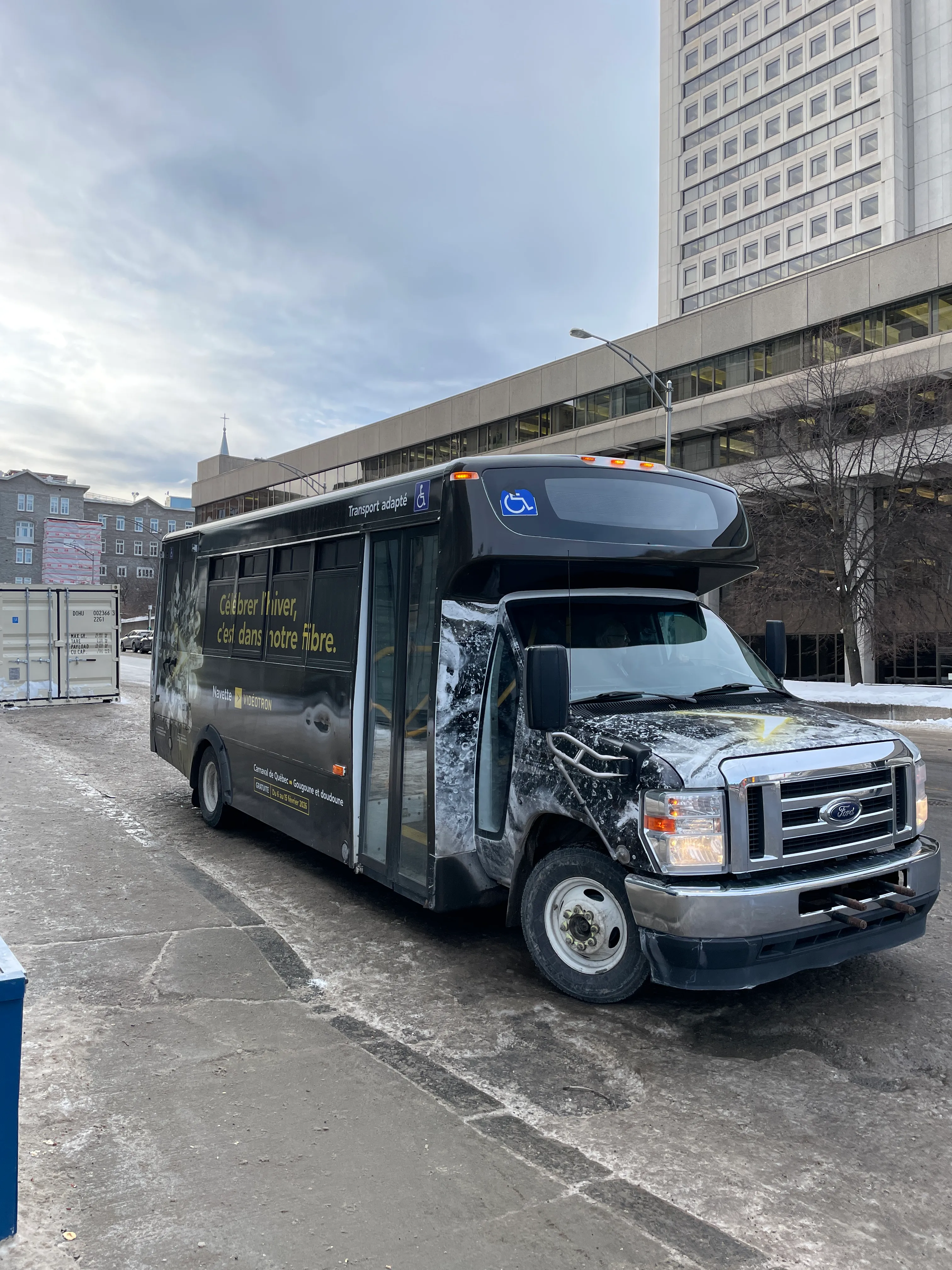 Navette adaptée - Transport entre la Haute-Ville et la Basse-Ville