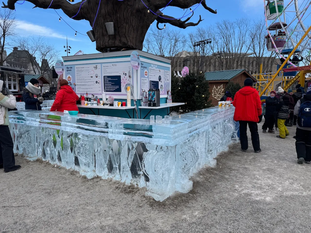 Bar de glace - La Place