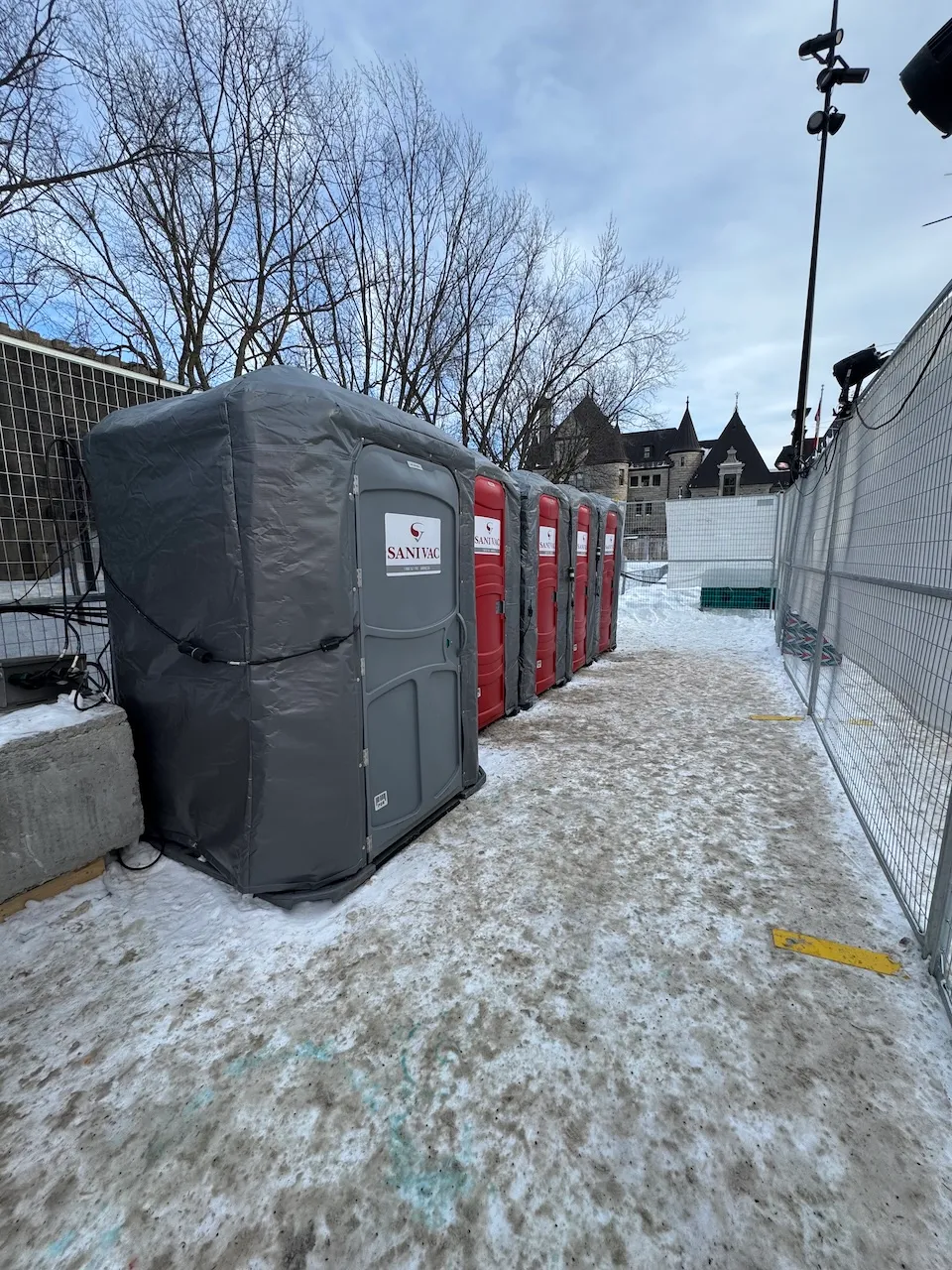 Toilette chimique adaptée - Sur tous les sites