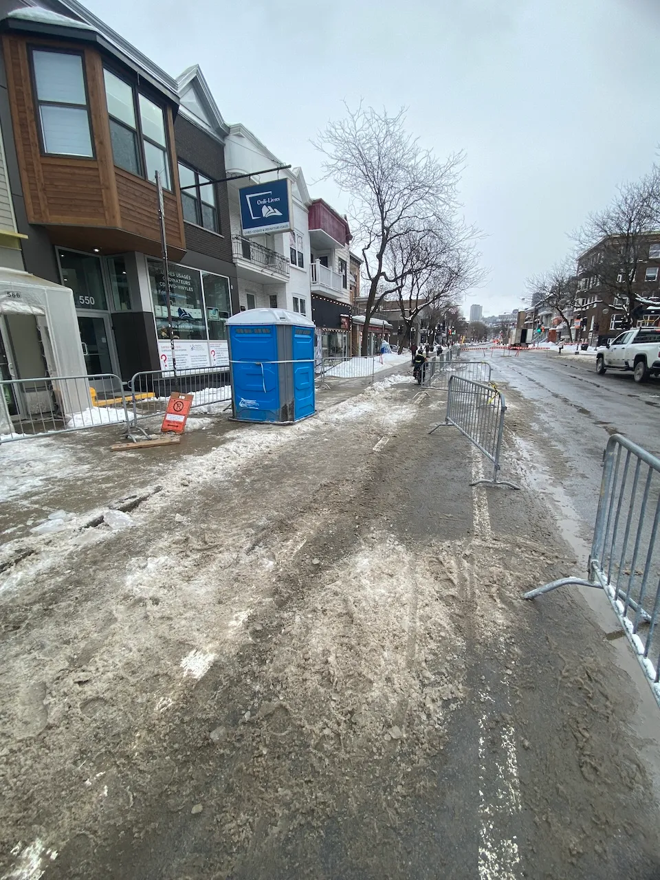 Zone réservée - Défilé du Carnaval de Québec en Basse-Ville